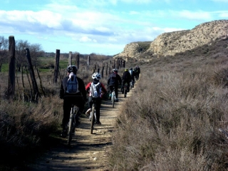  percorso in mountain bike 